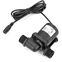 Bomba De Agua-1000L - H 24V Motor Sin Escobillas-Mini Bomba De Circulación Sumergible De Agua Solar- Alta Cabeza…